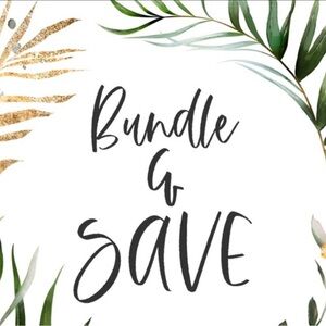 Bundle 2 or more items to receive a 10% discount!!